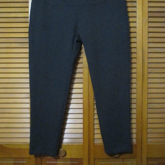 Westbound leggings pull on charcoal color soft & stretchy size XL - Picture 2 of 6